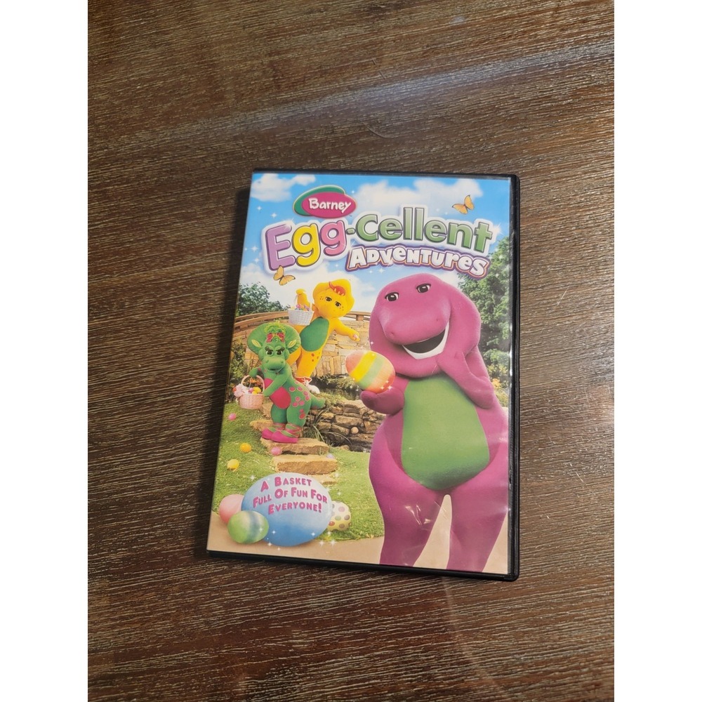Barney Egg-Cellent Adventures (DVD,‎ 2010) Authentic US Release